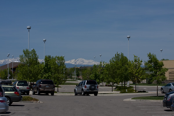 The Rocky Mountainsfrom a distance