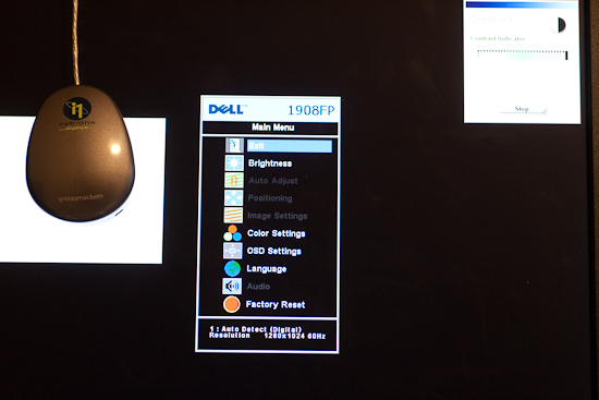 Calibrating the Color Calibrating the Color