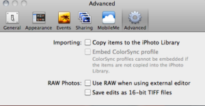 Uncheck the Copy Option