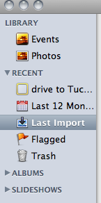 Albums and Sideshows