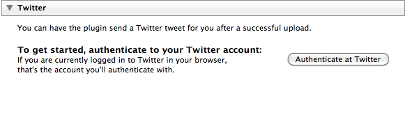 Twitter posting Twitter posting