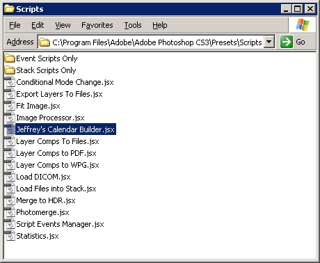 Step 02 - Copy script to Photoshop Folder