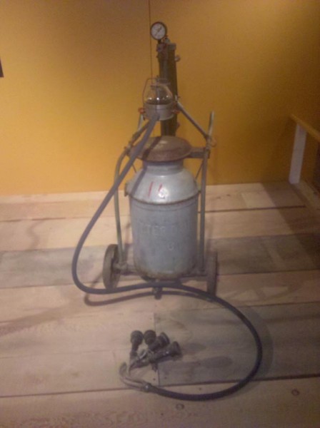 Milker for Bessie's (the cows)