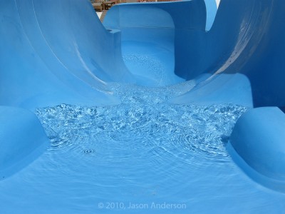 Blue Water Slide Blue Water Slide
