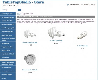 Daylight Balanced Light Bulbs