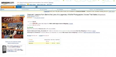 Moose Peterson's Captured! Moose Peterson's Captured!