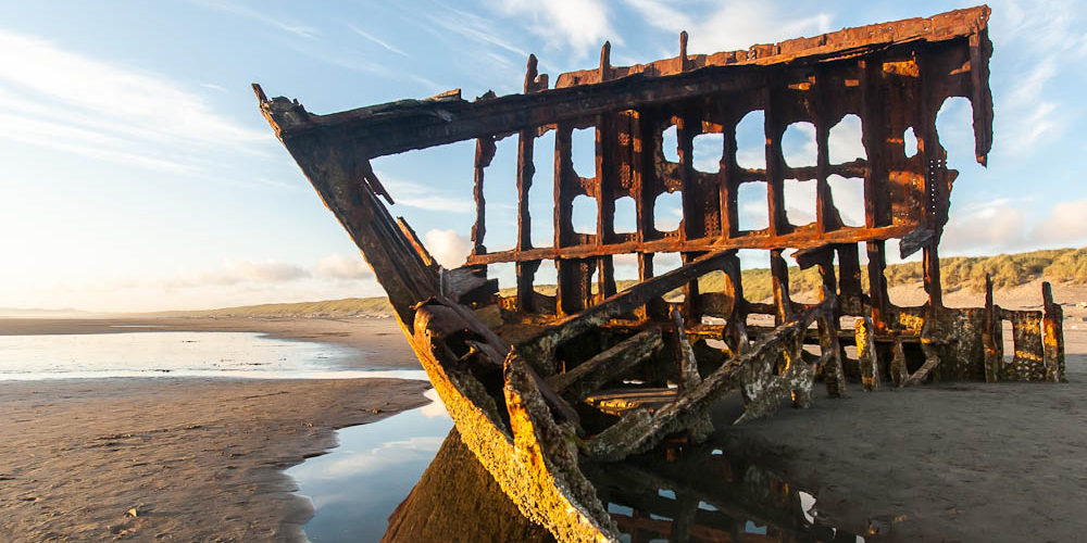 iredale-1 Wreck of the Peter Iredale 1