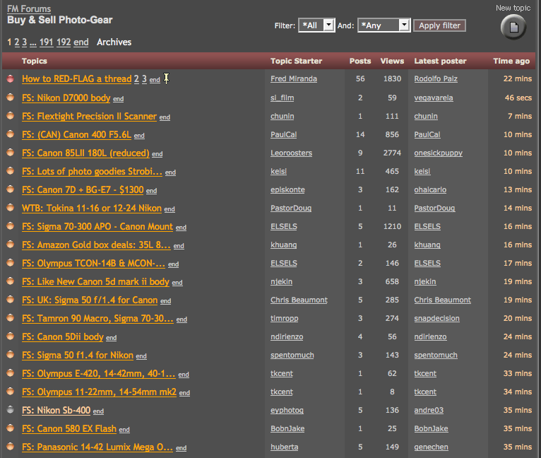 Fred Miranda Photography Forum