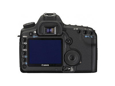 5D Mark II Back View