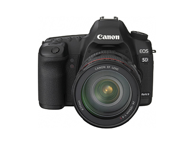 5D Mark II Front View