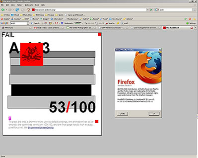 Firefox 2 on Windows XP